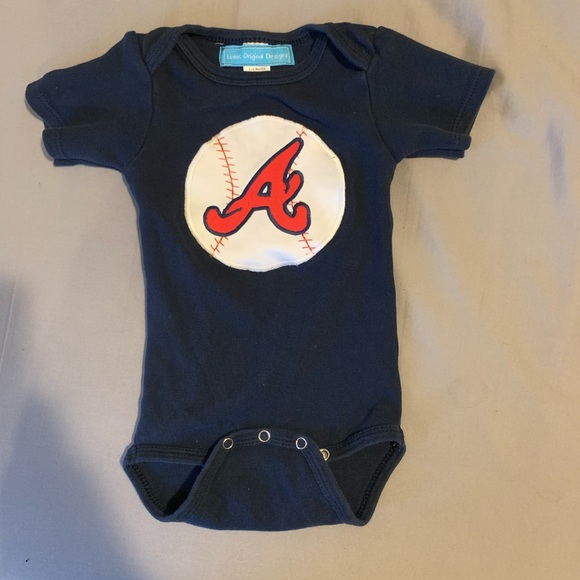 isaac original designs Other - Boutique Braves Onesie